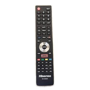 Hisense EN-33926A Smart TV Remote Control Netflix YouTube EN33926A OEM Black